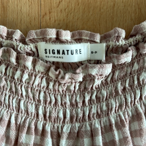 Ping gingham Reitmans tank - Picture 4 of 8